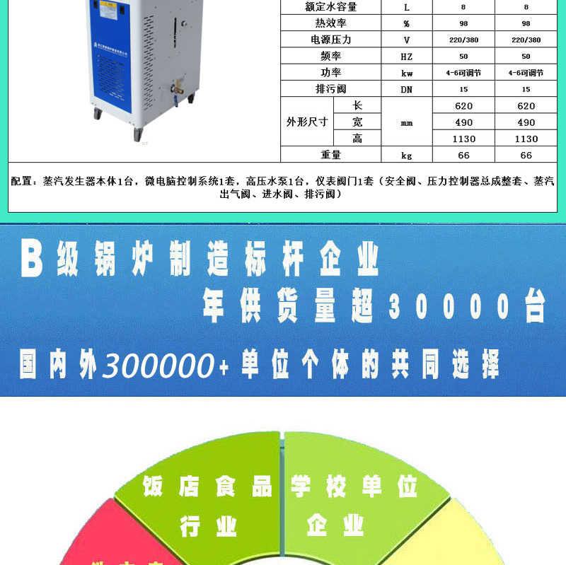 浙江聚能6KW电加热蒸汽发生器_08