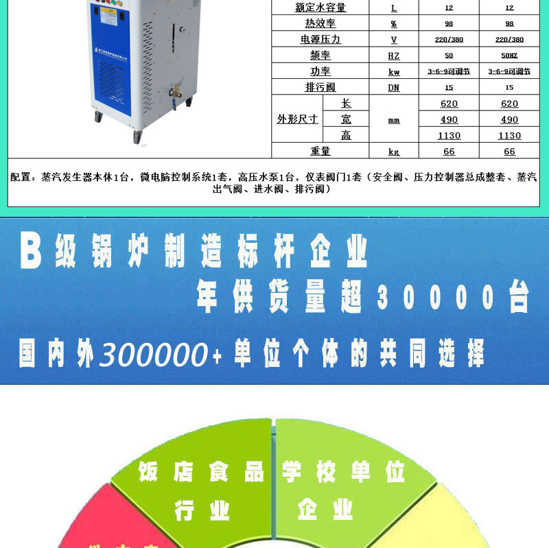 浙江聚能9KW电加热蒸汽发生器_08