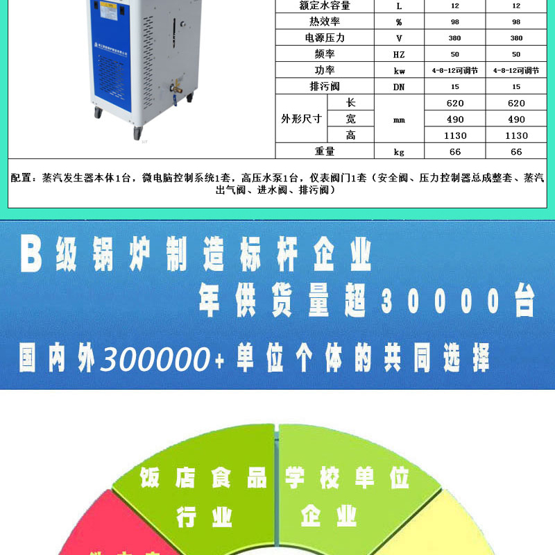 浙江聚能12KW电加热蒸汽发生器_08