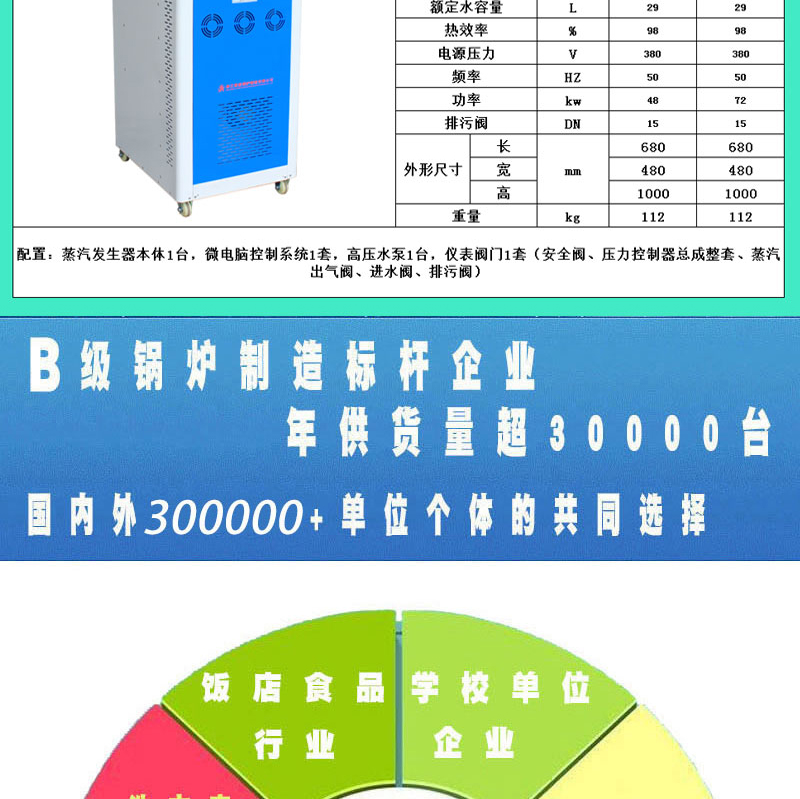 浙江聚能72KW电加热蒸汽发生器_08