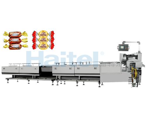 巧克力扭结包装自动线