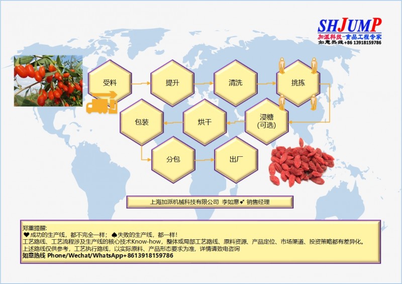 V 枸杞干加工工艺流程jump1